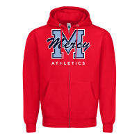 Red mercy high school (burlingame, california) Zipper Hoodie - FloraArt