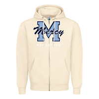 Sandshell mercy high school (burlingame, california) Zipper Hoodie - FloraArt