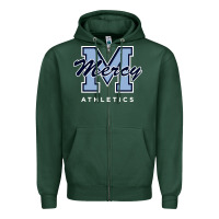 Sports Green mercy high school (burlingame, california) Zipper Hoodie - FloraArt