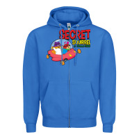 True Royal Secret Squirrel  51 Zipper Hoodie - FloraArt