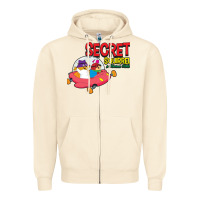 Sandshell Secret Squirrel  51 Zipper Hoodie - FloraArt