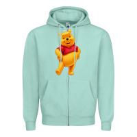 Seafoam pooh Zipper Hoodie - FloraArt