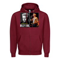 Burgundy billy launches book tour for Zipper Hoodie - FloraArt