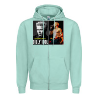 Seafoam billy launches book tour for Zipper Hoodie - FloraArt
