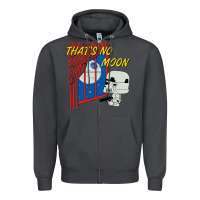 Smoke thats no moon Zipper Hoodie - FloraArt