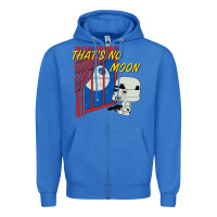 True Royal thats no moon Zipper Hoodie - FloraArt