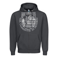 Smoke dartmouth newspaper Zipper Hoodie - FloraArt