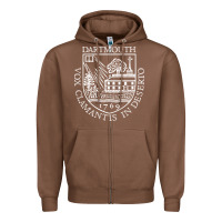 Chestnut dartmouth newspaper Zipper Hoodie - FloraArt