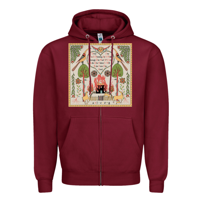 Alex G Merch Blessing Shirt Zipper Hoodie by FloraArt | Teevron