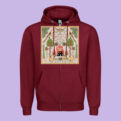 Alex G Merch Blessing Shirt Zipper Hoodie Designed By Floraart
