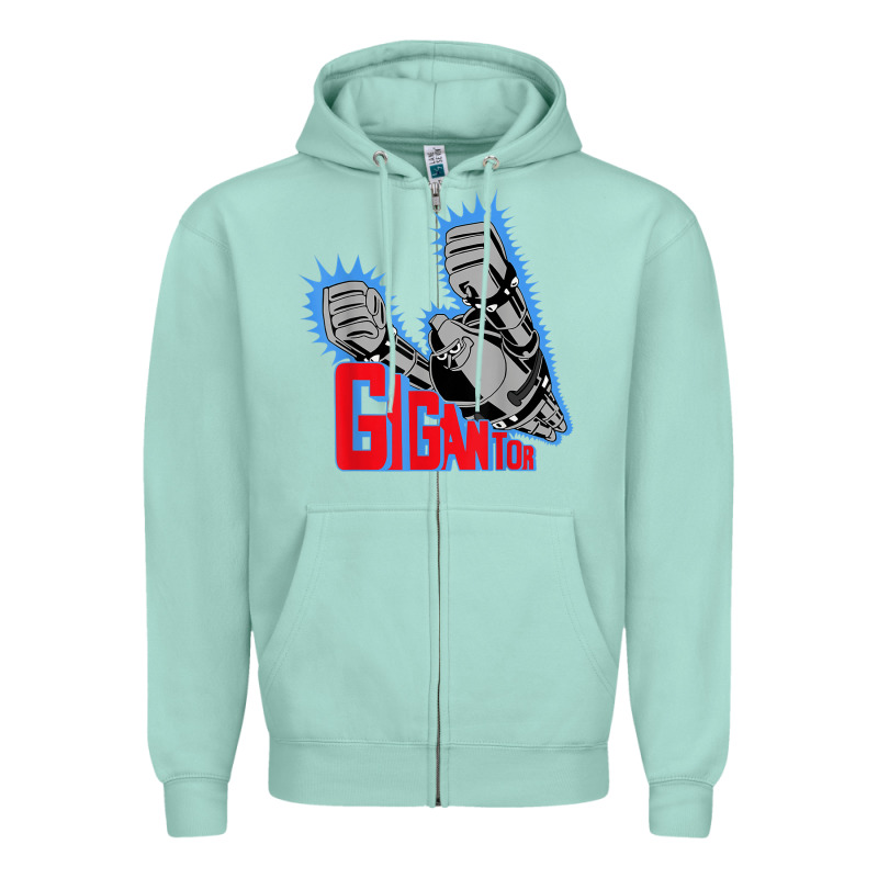Gigantor Essentia Zipper Hoodie by FloraArt | Teevron