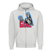 Dove Grey Gigantor Essentia Zipper Hoodie - FloraArt