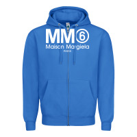 True Royal mm6 maison margiela Zipper Hoodie - FloraArt