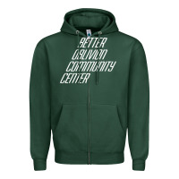 Sports Green Better Oblivion Community Center Zipper Hoodie - FloraArt