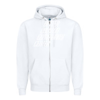 White Better Oblivion Community Center Zipper Hoodie - FloraArt