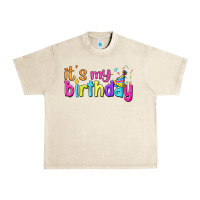Sandshell it's my birthday Urban Heavy Tee - BundleAndBundleShop