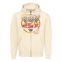 Sandshell cars lightning mcqueen Zipper Hoodie - FloraArt