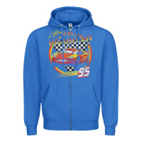 True Royal cars lightning mcqueen Zipper Hoodie - FloraArt