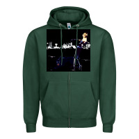 Sports Green roxy poster Zipper Hoodie - FloraArt
