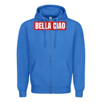 True Royal bella ciao tshirt for casa song lovers  men women tshirt t shirt Zipper Hoodie - FloraArt