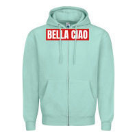 Seafoam bella ciao tshirt for casa song lovers  men women tshirt t shirt Zipper Hoodie - FloraArt