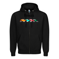Black beetles Zipper Hoodie - FloraArt