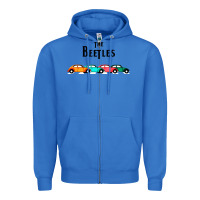True Royal beetles Zipper Hoodie - FloraArt