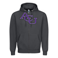 Smoke ACU ABILENE CHRISTIAN UNIVERSITY Zipper Hoodie - FloraArt