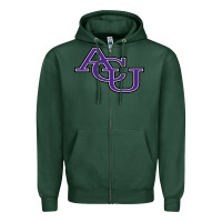 Sports Green ACU ABILENE CHRISTIAN UNIVERSITY Zipper Hoodie - FloraArt