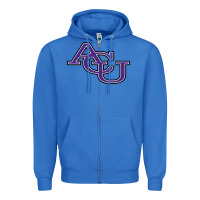 True Royal ACU ABILENE CHRISTIAN UNIVERSITY Zipper Hoodie - FloraArt