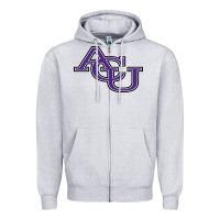 Heather Grey ACU ABILENE CHRISTIAN UNIVERSITY Zipper Hoodie - FloraArt