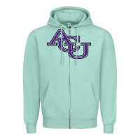 Seafoam ACU ABILENE CHRISTIAN UNIVERSITY Zipper Hoodie - FloraArt