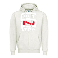 Oatmeal Heather salt n pepa Zipper Hoodie - FloraArt