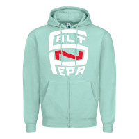 Seafoam salt n pepa Zipper Hoodie - FloraArt