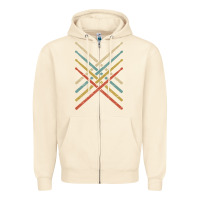 Sandshell retro vintage drummer tshirt 70s 80s distressed drum sticks long sleev Zipper Hoodie - FloraArt