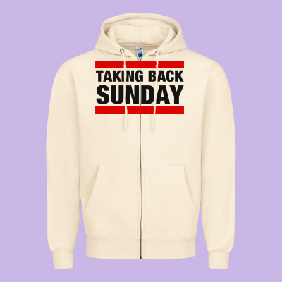 Taking Back Sunday Zipper Hoodie Designed By Floraart