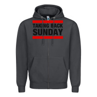 Smoke TAKING BACK SUNDAY Zipper Hoodie - FloraArt
