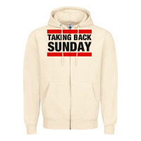 Sandshell TAKING BACK SUNDAY Zipper Hoodie - FloraArt