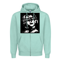 Seafoam Vintage Bikini Kill Women Classic Zipper Hoodie - FloraArt