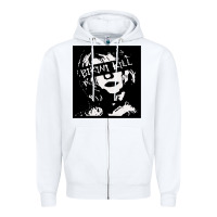 White Vintage Bikini Kill Women Classic Zipper Hoodie - FloraArt