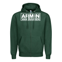 Sports Green armin van buuren Zipper Hoodie - FloraArt