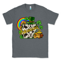 Charcoal Heather Arkansas map St. Patrick's Classic Tee - CowGirlArtShop
