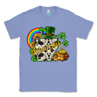 Colony Blue Arkansas map St. Patrick's Classic Tee - CowGirlArtShop