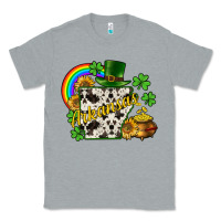 Heather Grey Arkansas map St. Patrick's Classic Tee - CowGirlArtShop