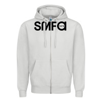 Dove Grey School of the Museum of Fine Arts at Tufts Zipper Hoodie - FloraArt