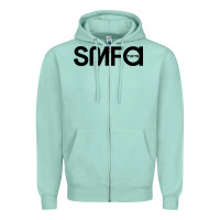 Seafoam School of the Museum of Fine Arts at Tufts Zipper Hoodie - FloraArt