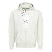 Oatmeal Heather schoolhouse rock vote with bill with white type t shirt Zipper Hoodie - FloraArt