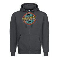 Smoke smoke meat not meth funny bbq grill lover meat lover retro Zipper Hoodie - FloraArt