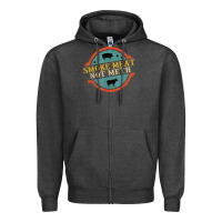 Charcoal Heather smoke meat not meth funny bbq grill lover meat lover retro Zipper Hoodie - FloraArt