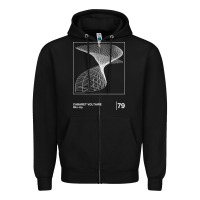 Black Cabaret Voltaire Minimal Style Graphic Artwork Design gift Zipper Hoodie - FloraArt